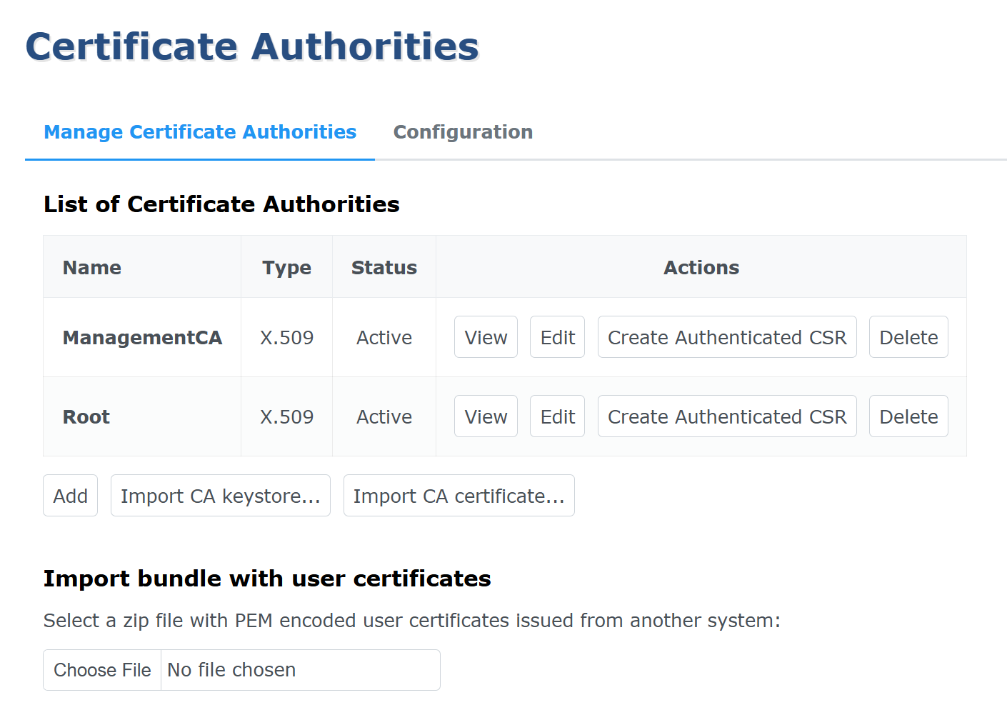 Creating a Root CA