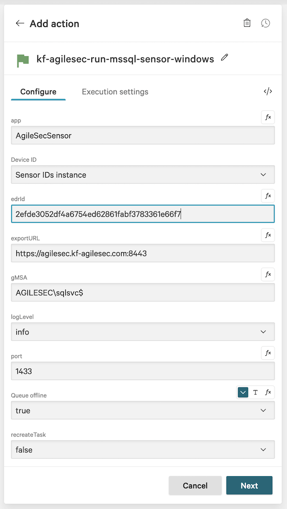 Crowdstrike workflow step 6.21