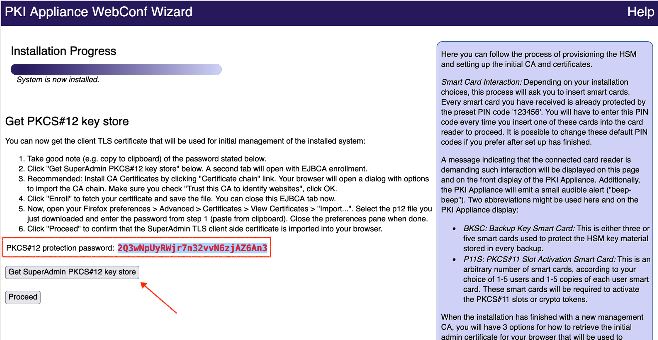 Get SuperAdmin PKCS#12 key store.png