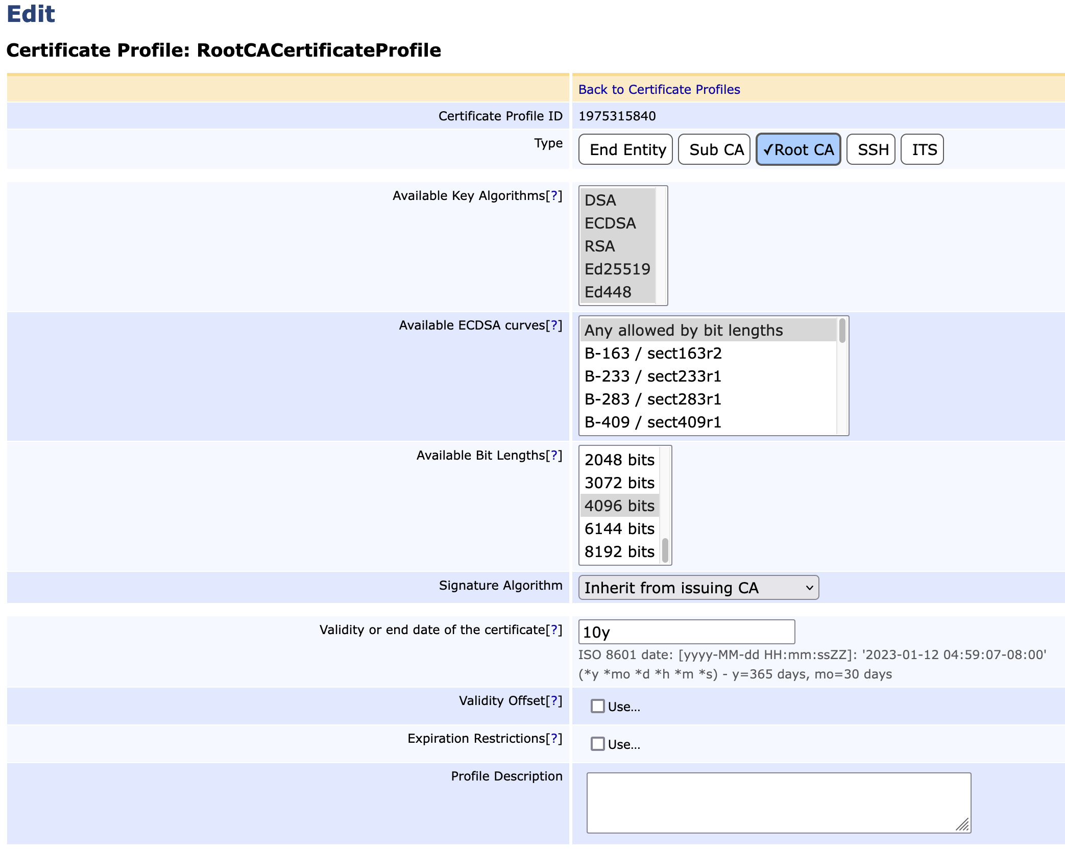 Edit the newly created profile.png
