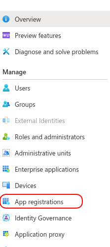 Step 2 - select app registrations.png