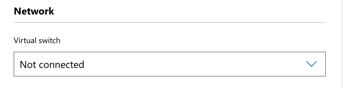 Hyper-V Network Not connected.png