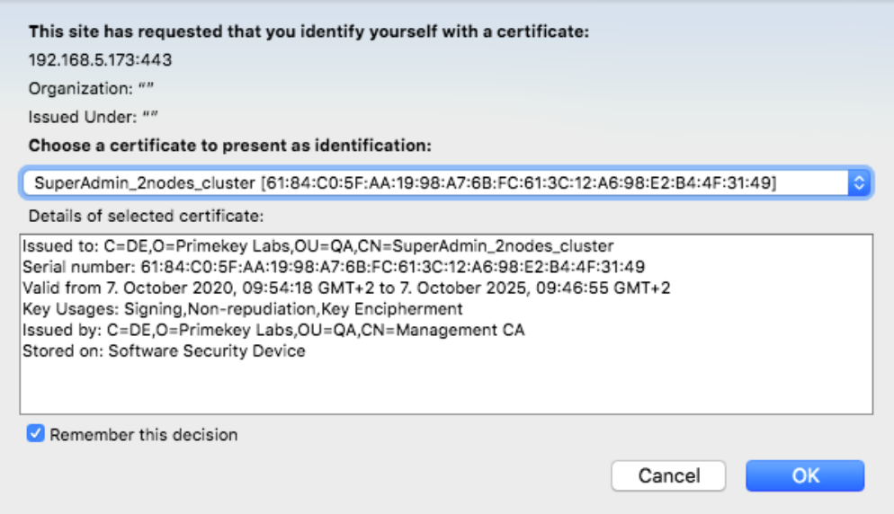 select the SuperAdmin certificate of Node 1.png