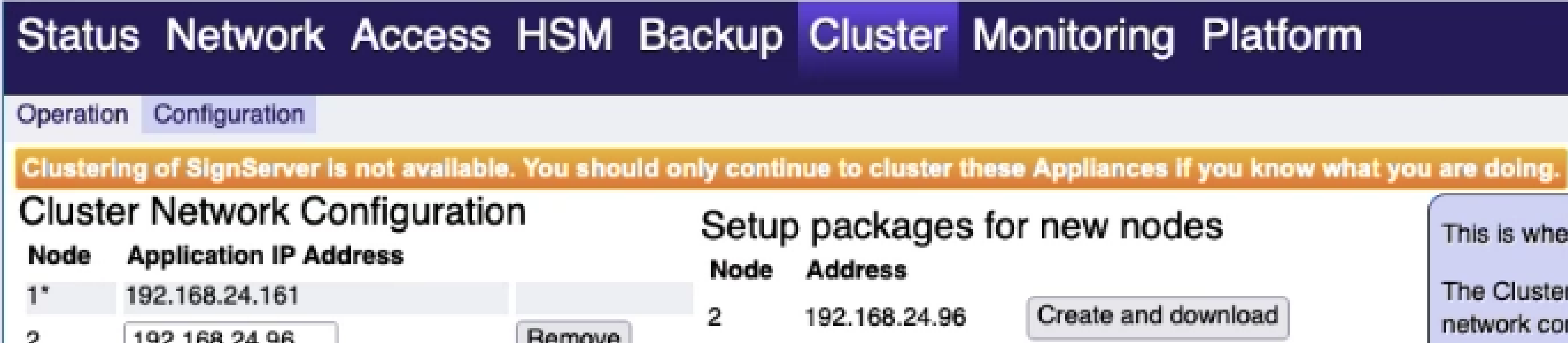 Connect to Cluster Cluster node requirements.png