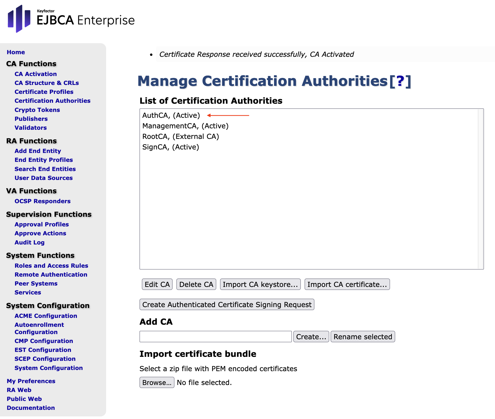 AuthCA is now active.png