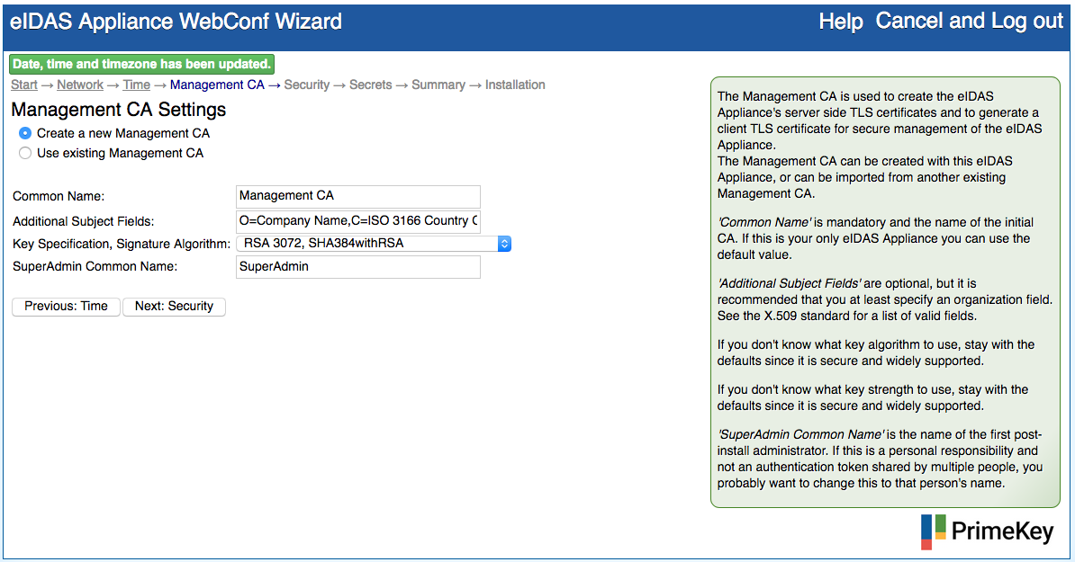 eIDASAppliance_InitialSetup_MgtCASettings.png