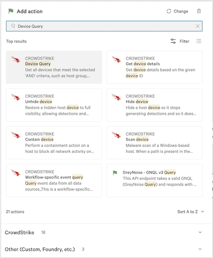 Crowdstrike workflow step 6.5